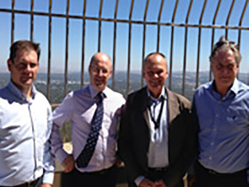 Paul Fletcher, Ken Sharp and Rhie Williams