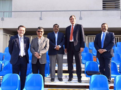 The British High Commissioner Sir Dominic Asquith