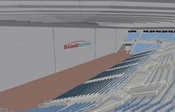 StadiArena door Internal Illustration
